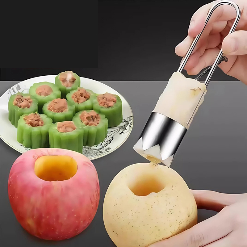 Kitchen Gadgets And Equipment - 스테인레스 스틸 과일 코어 리무버 사과