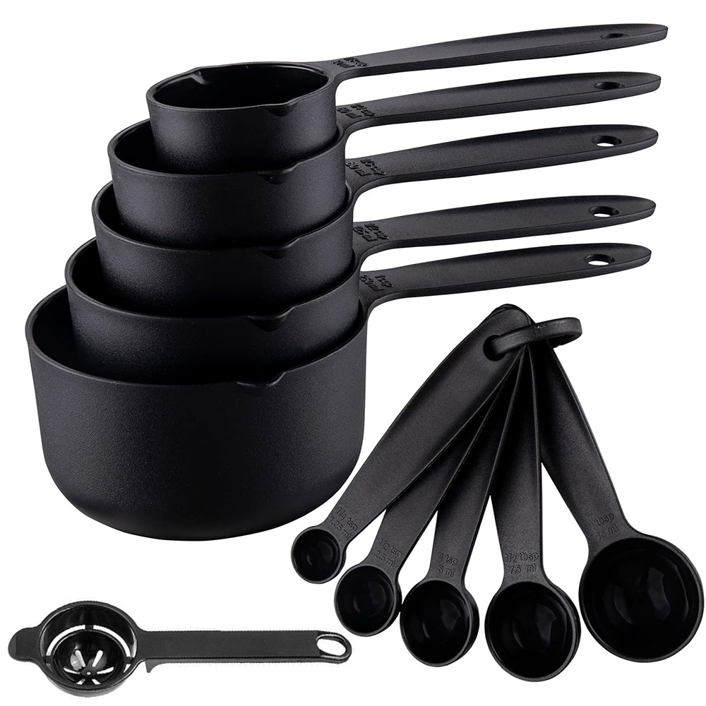 Kitchen Gadgets For Arthritic Hands - 11개 플라스틱 계량컵&달걀 노른자 분리기, 액체