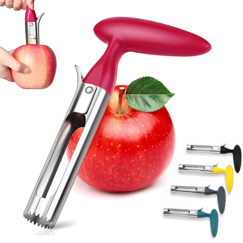 Apple Corer Slicer - 프리미엄 사과 코어러 스테인리스 사과 배