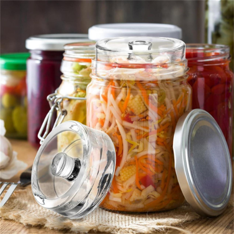 Kitchen Gadgets And Equipment - 1개 발효 유리 무게추 손잡이 포함