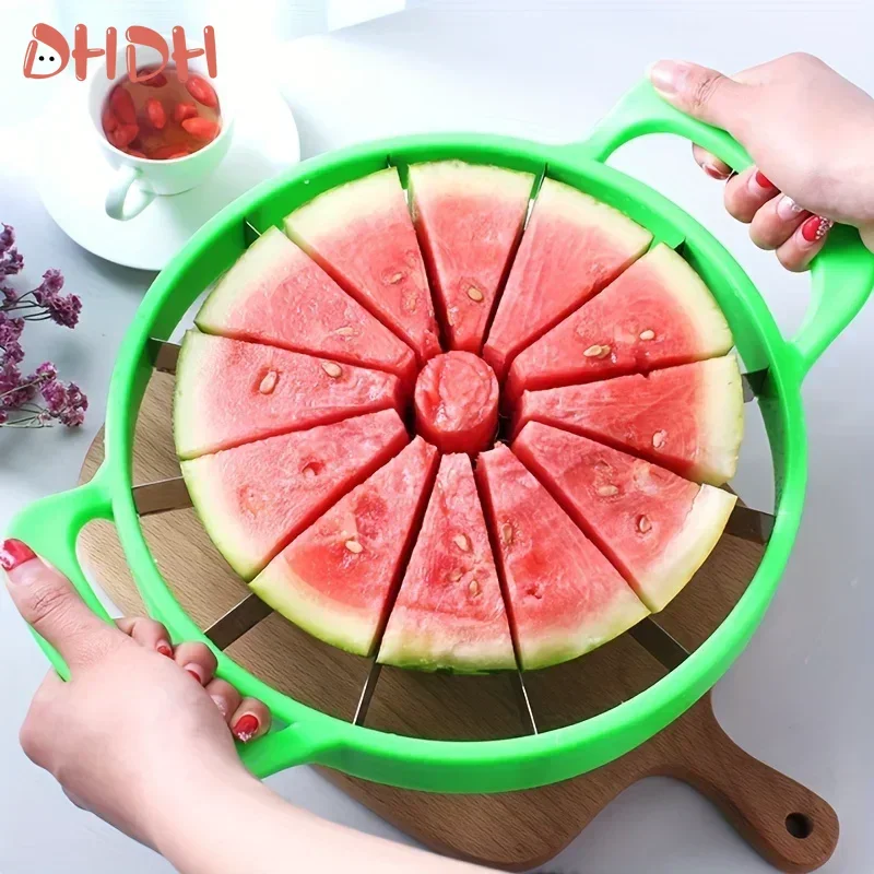 Kitchen Gadgets And Equipment - KONI 수박 슬라이서 커터 스테인레스 스틸