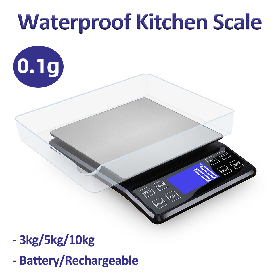 Kitchen Gadgets Electronic - 디지털 주방 체중계 고정밀 가정용 방수
