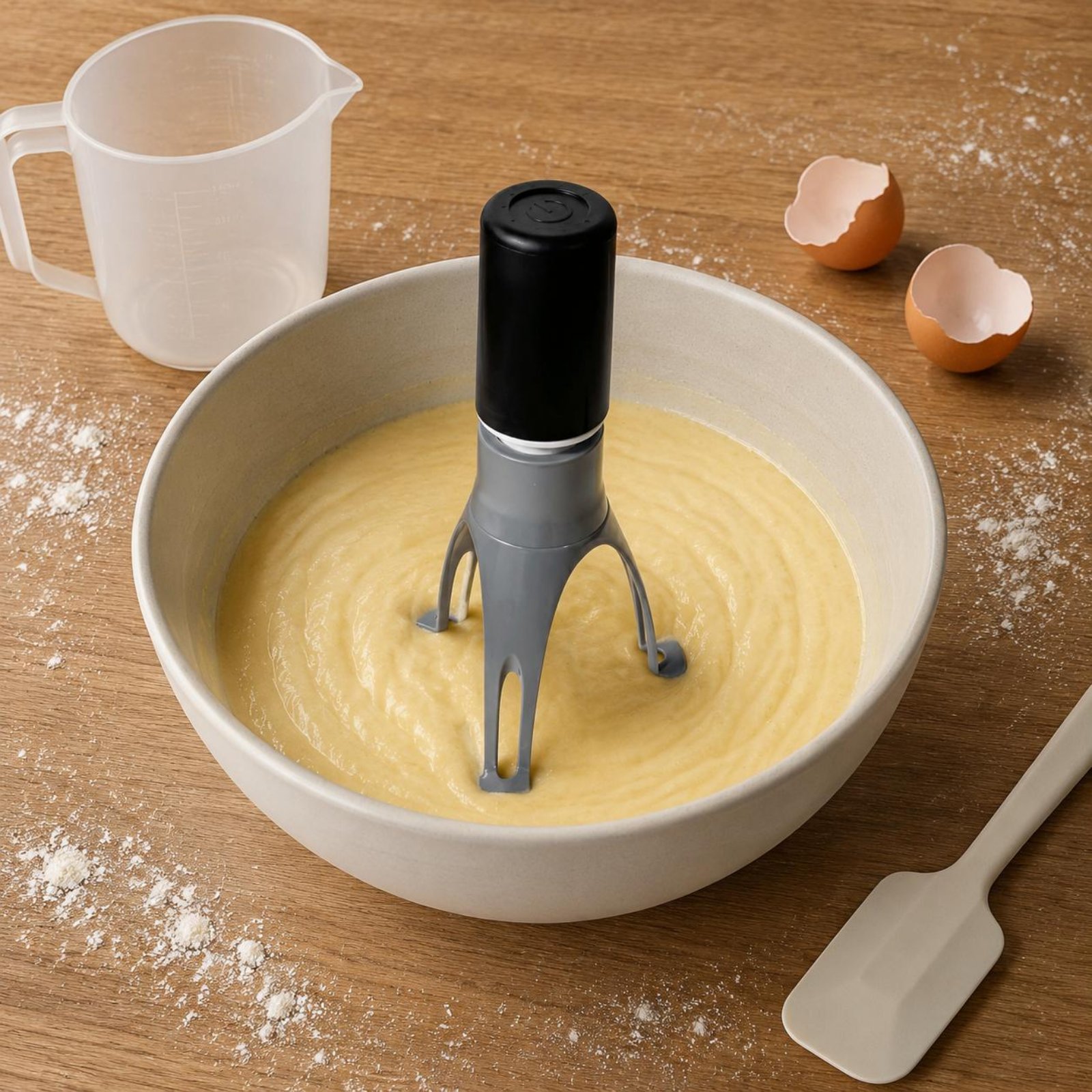 Kitchen Gadgets And Appliances - 자동 삼각형 교반기 - 핸즈프리 전동