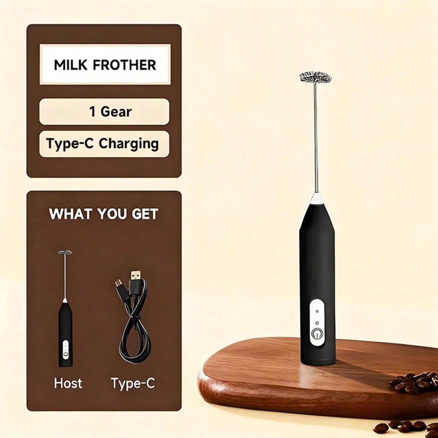 Kitchen Gadgets And Equipment - 1팩 휴대용 전기 믹서, 계란 거품기,
