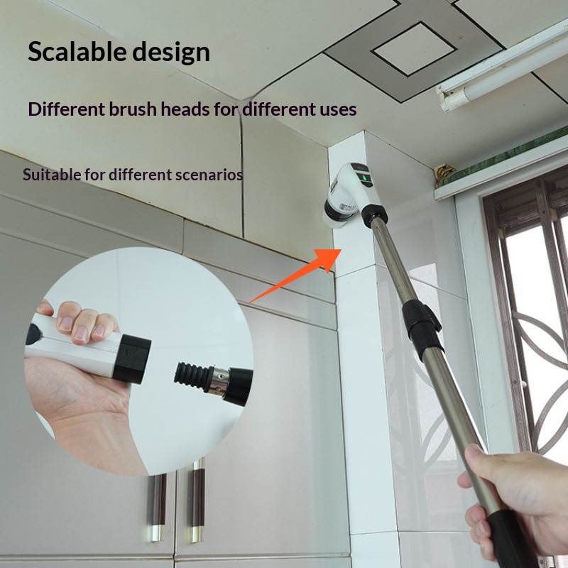 Kitchen Gadgets Electronic - 홈피쉬 무선 회전식 청소 브러쉬, 욕실