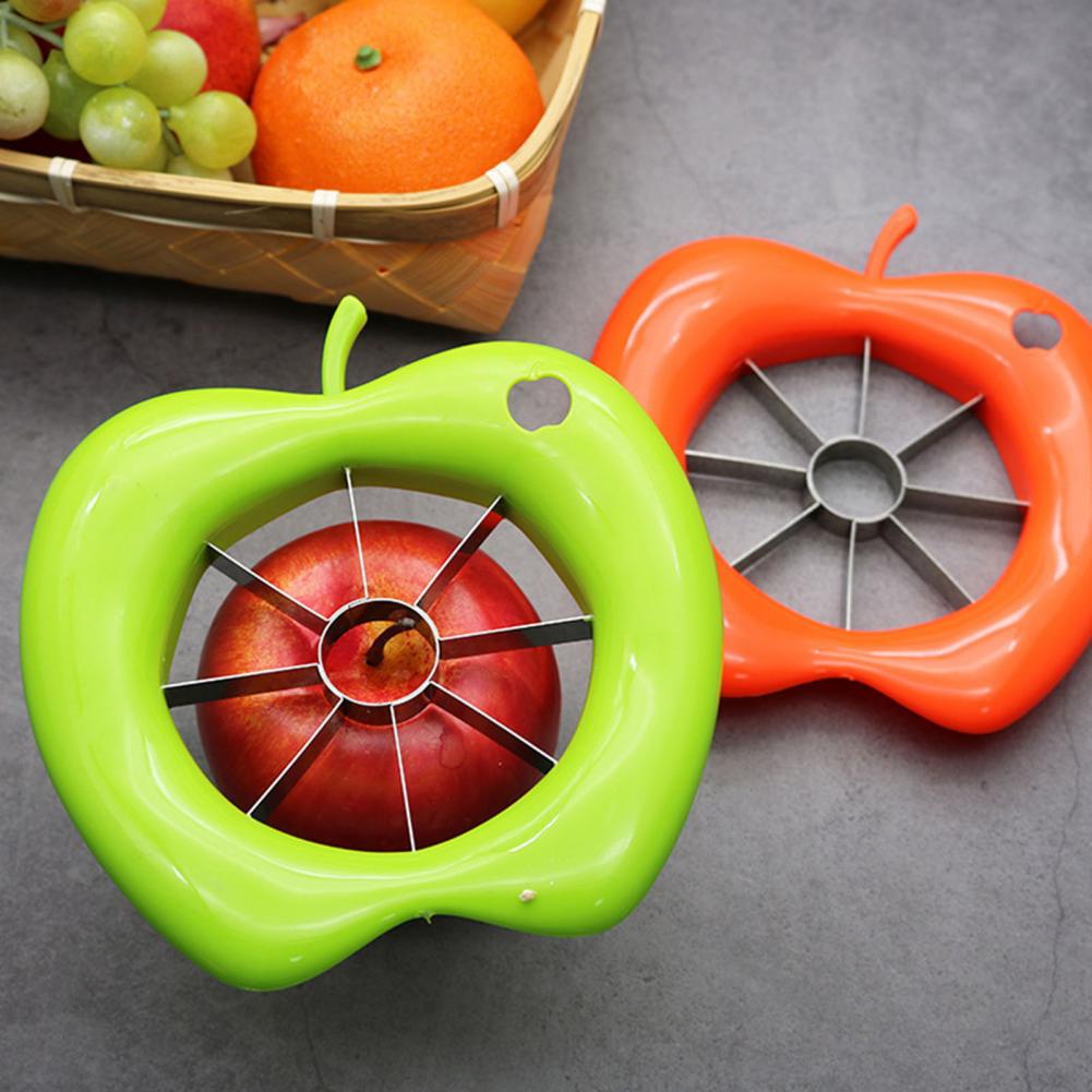 Apple Corer Slicer - 스테인리스 스틸 칼날이 있는 사과 코어러