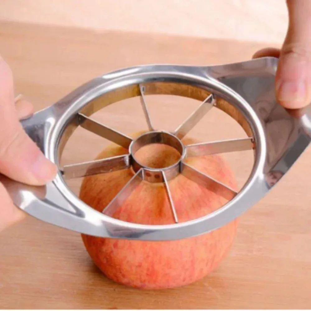 Apple Corer Slicer - 주방용품 스테인리스 스틸 편리한 손잡이 디바이더
