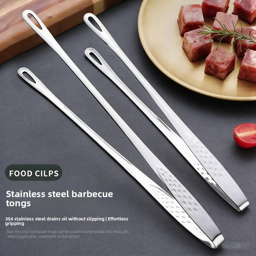 Kitchen Gadgets For Arthritic Hands - 스테인리스 스틸 주방 집게 미끄럼 방지