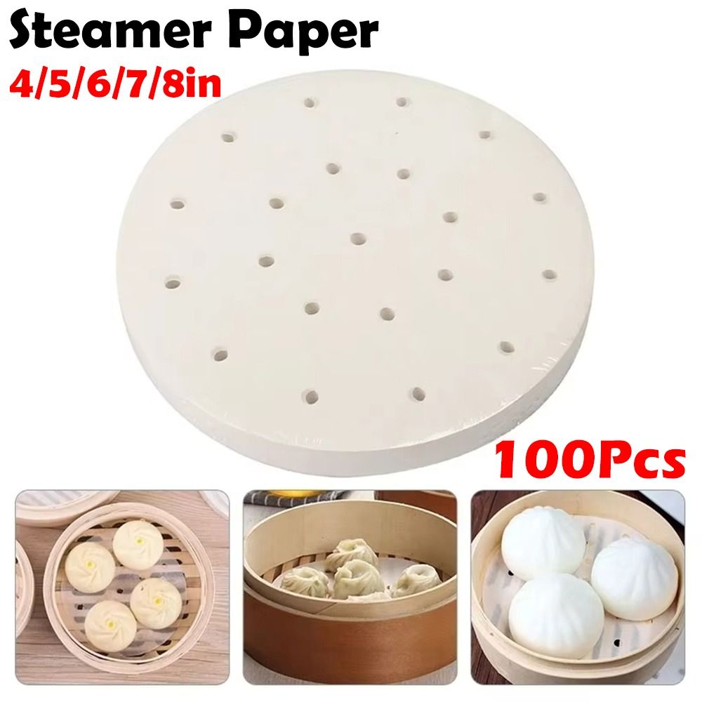Kitchen Gadgets For Arthritic Hands - 100Pcs 찐 종이 찐빵 과자 비