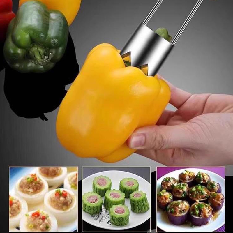 스테인레스 스틸 과일 코어 리무버 사과 배 피망 피터  - Kitchen Gadgets And Equipment 리뷰 및 가격