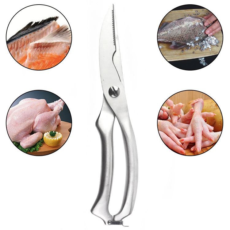 스테인레스 스틸 가금류 주방 치킨 뼈 가위 안전 잠금  - Kitchen Gadgets And Appliances 리뷰 및 가격
