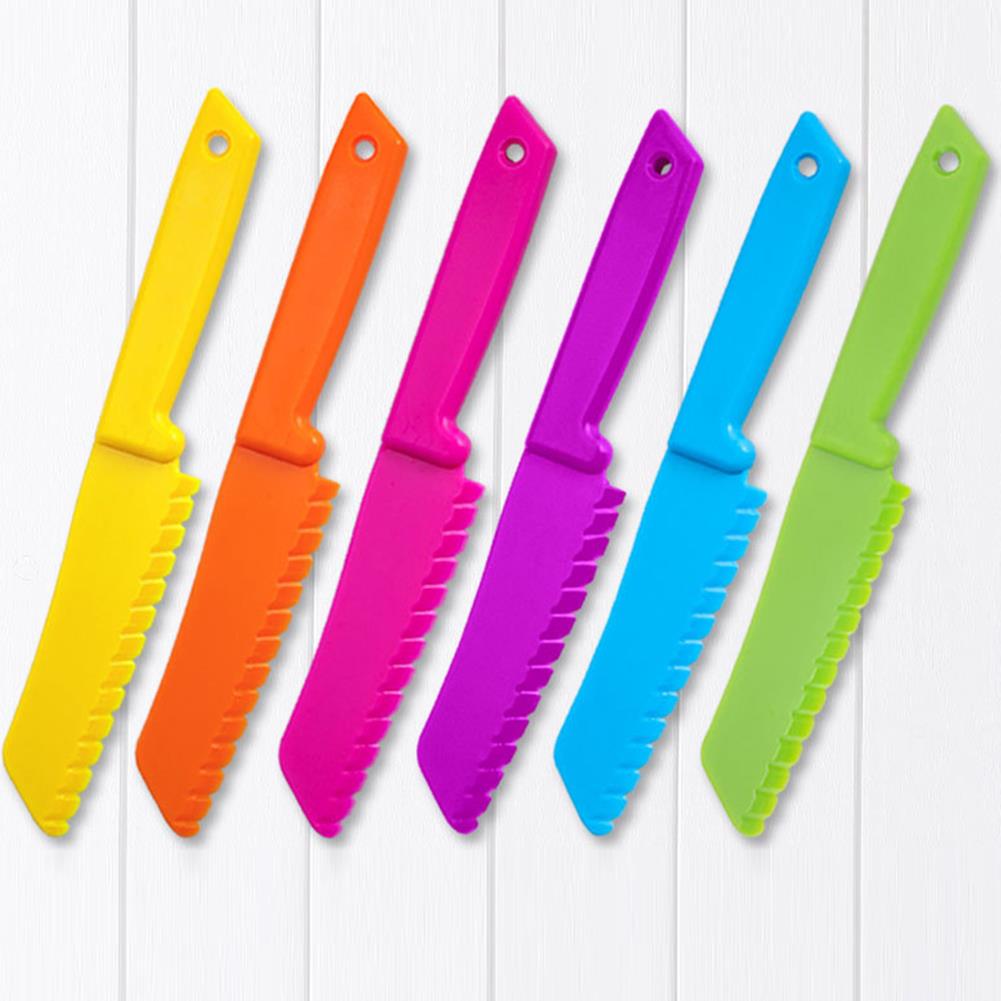 어린이를위한 1pc 플라스틱 주방 도구 도마 칼 어린이 - Kitchen Gadgets For Arthritic Hands 리뷰 및 가격