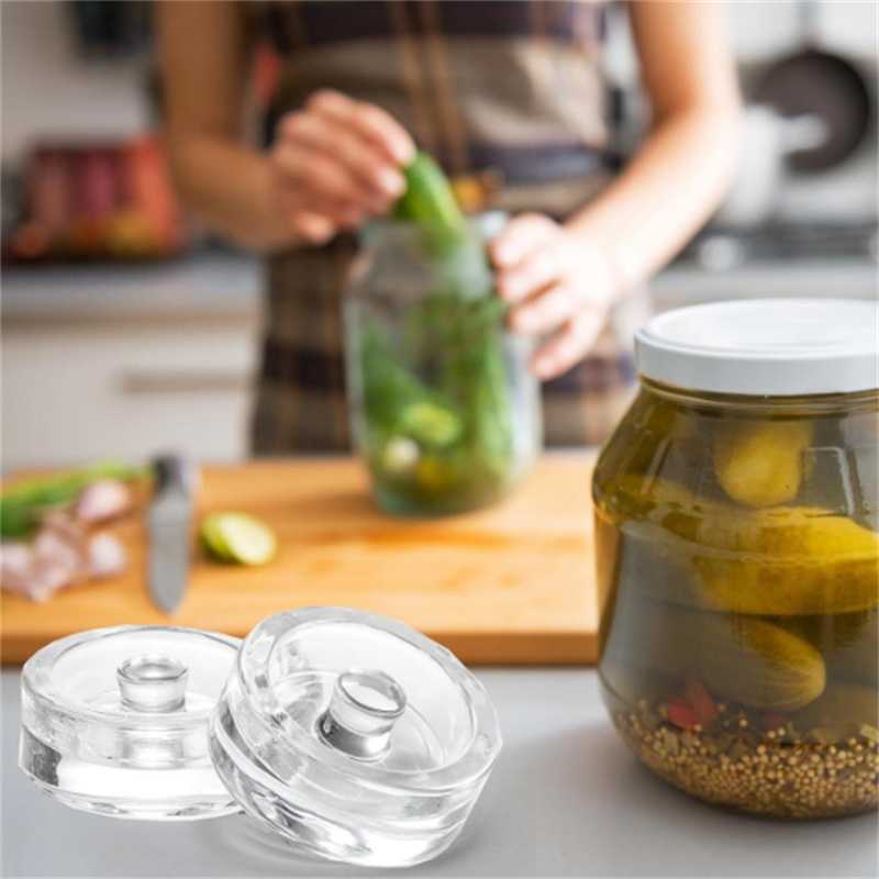 1개 발효 유리 무게추 손잡이 포함 투명 무거운 발효  - Kitchen Gadgets And Equipment 리뷰 및 가격