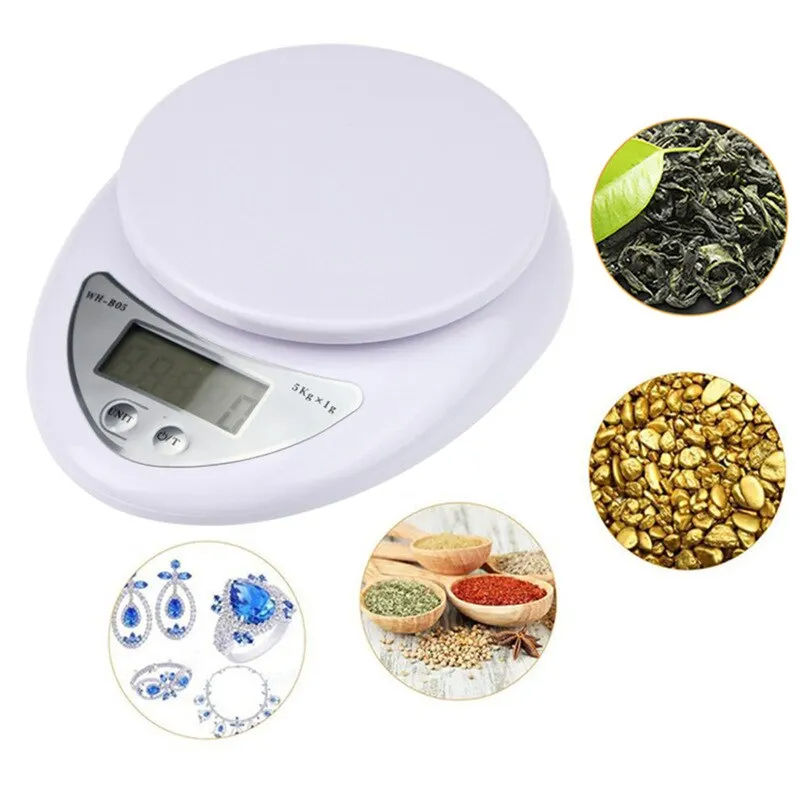 5kg/1g 전자 저울 휴대용 디지털 LED 디스플레이 - Kitchen Gadgets Electronic 리뷰 및 가격
