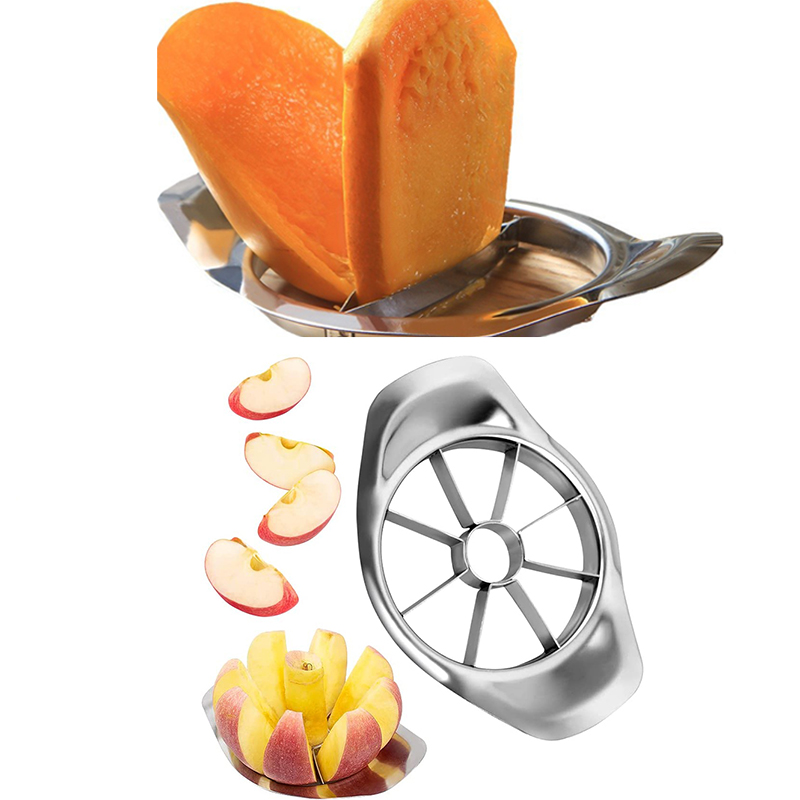 스테인레스 스틸 망고 커터 애플 슬라이서 야채 칼 Co - Apple Corer Slicer 리뷰 및 가격