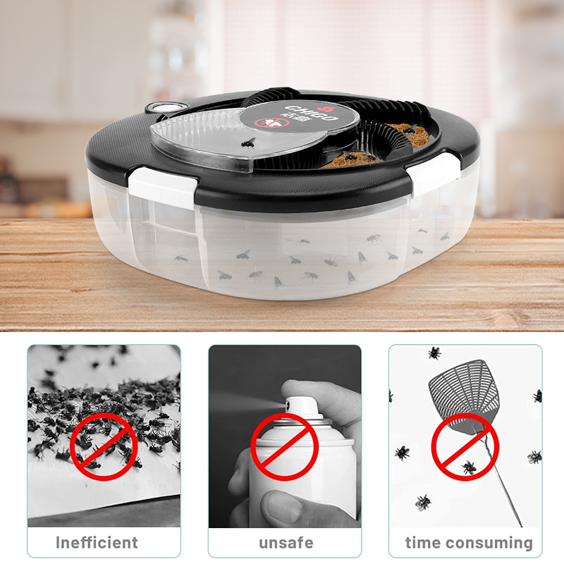 Flycatcher 충전식/USB 전기 플라이 트랩 안 - Kitchen Gadgets Electronic 리뷰 및 가격