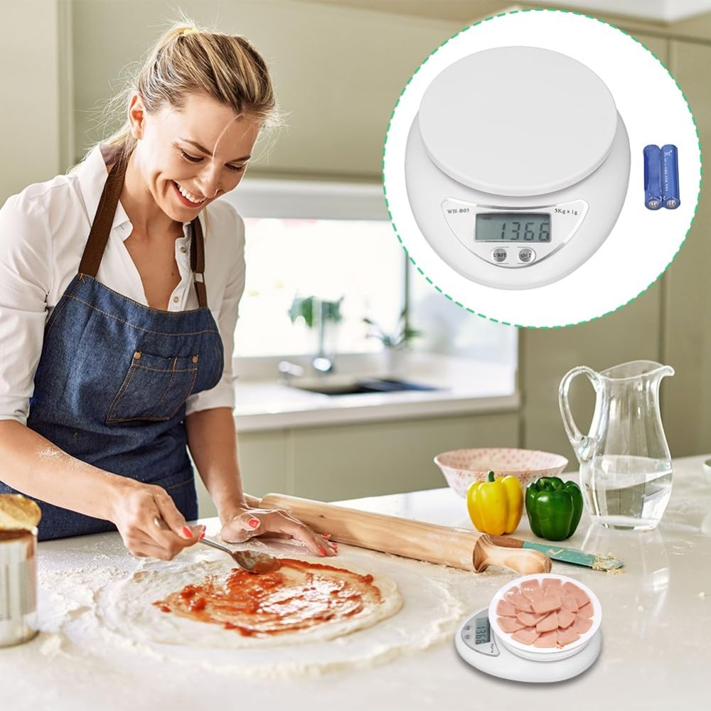 5Kg 디지털 주방 저울 다기능 휴대용 전자 음식 저울 - Kitchen Gadgets Electronic 리뷰 및 가격
