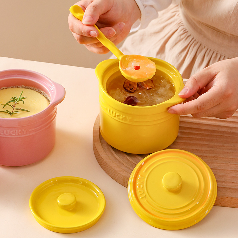 이중 뚜껑 세라믹 그릇, 새의 둥지 찐 계란 그릇 디저 - Kitchen Gadgets For Arthritic Hands 리뷰 및 가격
