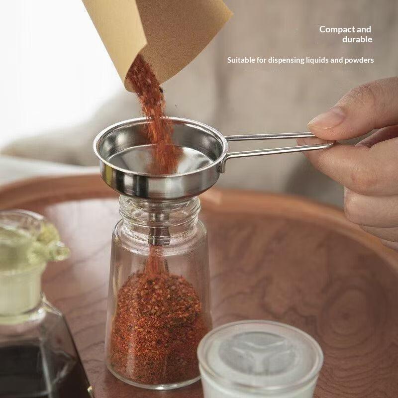 손잡이가 있는 스테인레스 스틸 깔때기, 병, 주류, 와 - Kitchen Gadgets And Equipment 리뷰 및 가격