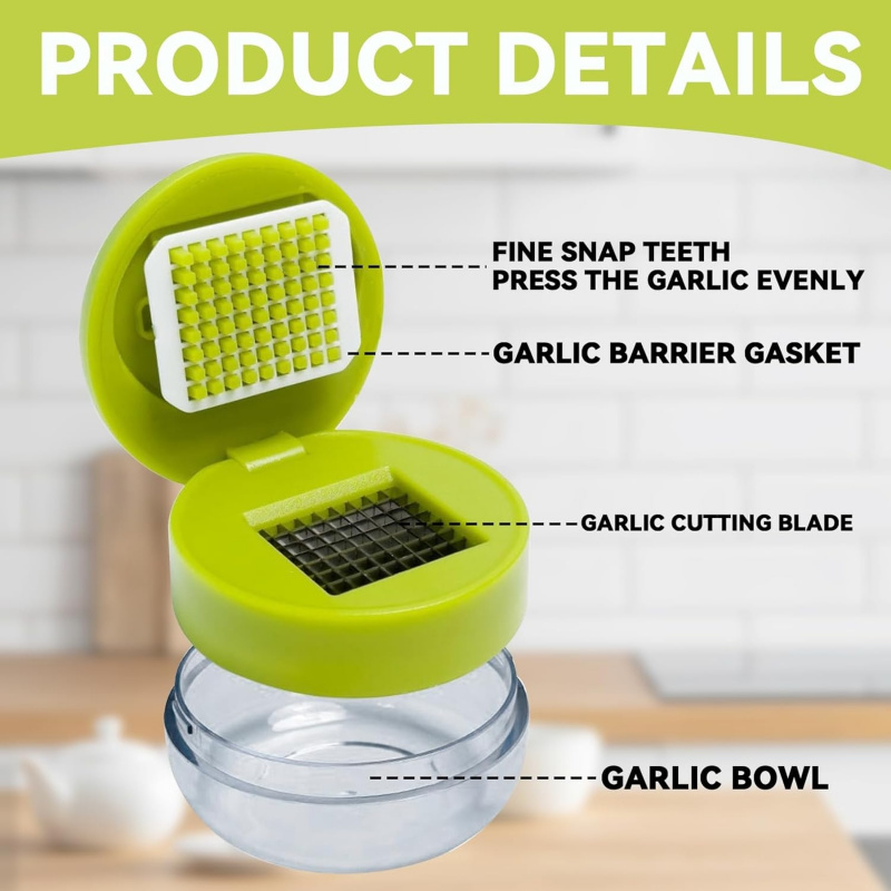 주방용 마늘 다지기, 사용하기 쉬운 미니 마늘 프레스, - Kitchen Gadgets For Arthritic Hands 리뷰 및 가격