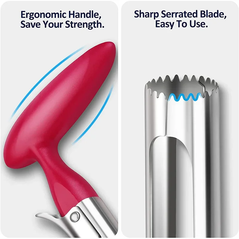 프리미엄 사과 코어러 스테인리스 스틸 사과 배 코어 제 - Apple Corer Slicer 리뷰 및 가격
