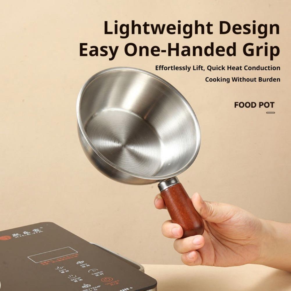 경량 미니 화상방지 냄비 고품질 나무 손잡이 오믈렛 프 - Kitchen Gadgets Electronic 리뷰 및 가격