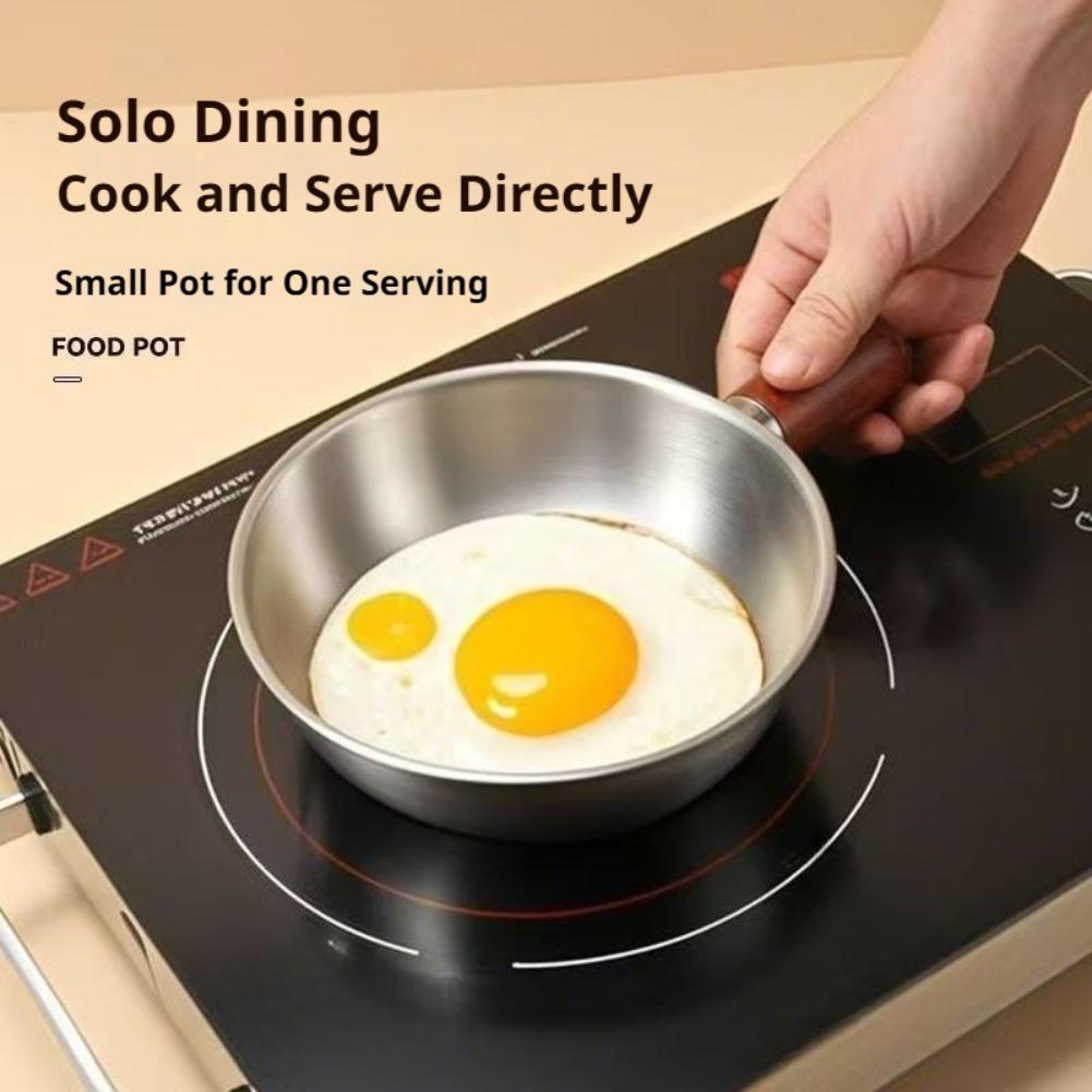 경량 미니 화상방지 냄비 고품질 나무 손잡이 오믈렛 프 - Kitchen Gadgets Electronic 리뷰 및 가격