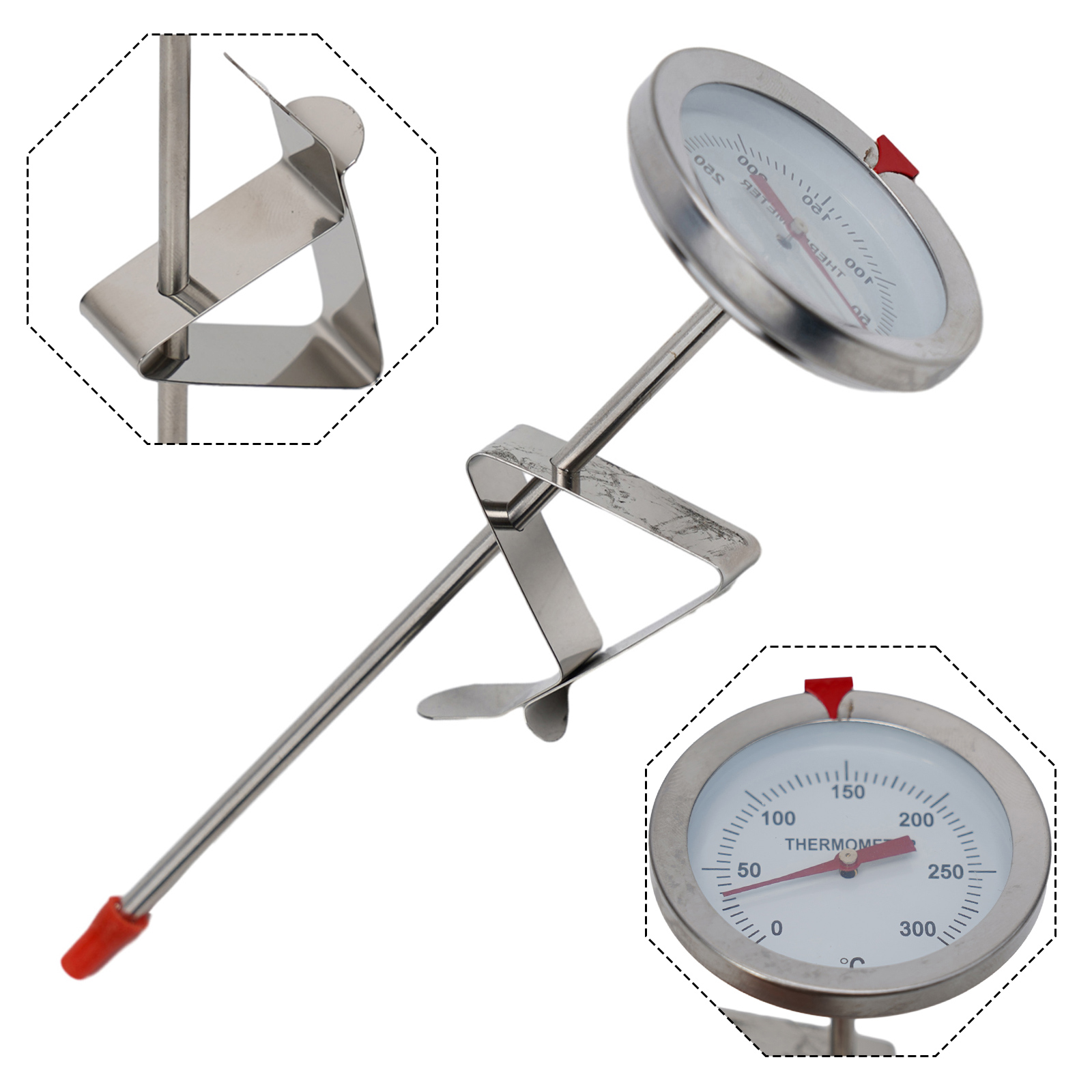 스테인리스 스틸 프로브 온도계 주방 도구 요리 온도 측 - Kitchen Gadgets For Arthritic Hands 리뷰 및 가격
