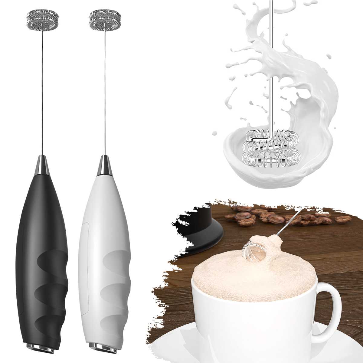 커피 전동 우유 거품기 무선 전동 믹서 커피, 말차,  - Kitchen Gadgets And Appliances 리뷰 및 가격