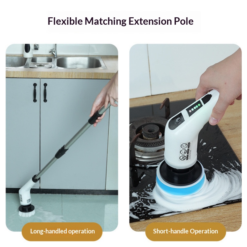 홈피쉬 무선 회전식 청소 브러쉬, 욕실 주방 화장실 다 - Kitchen Gadgets Electronic 리뷰 및 가격