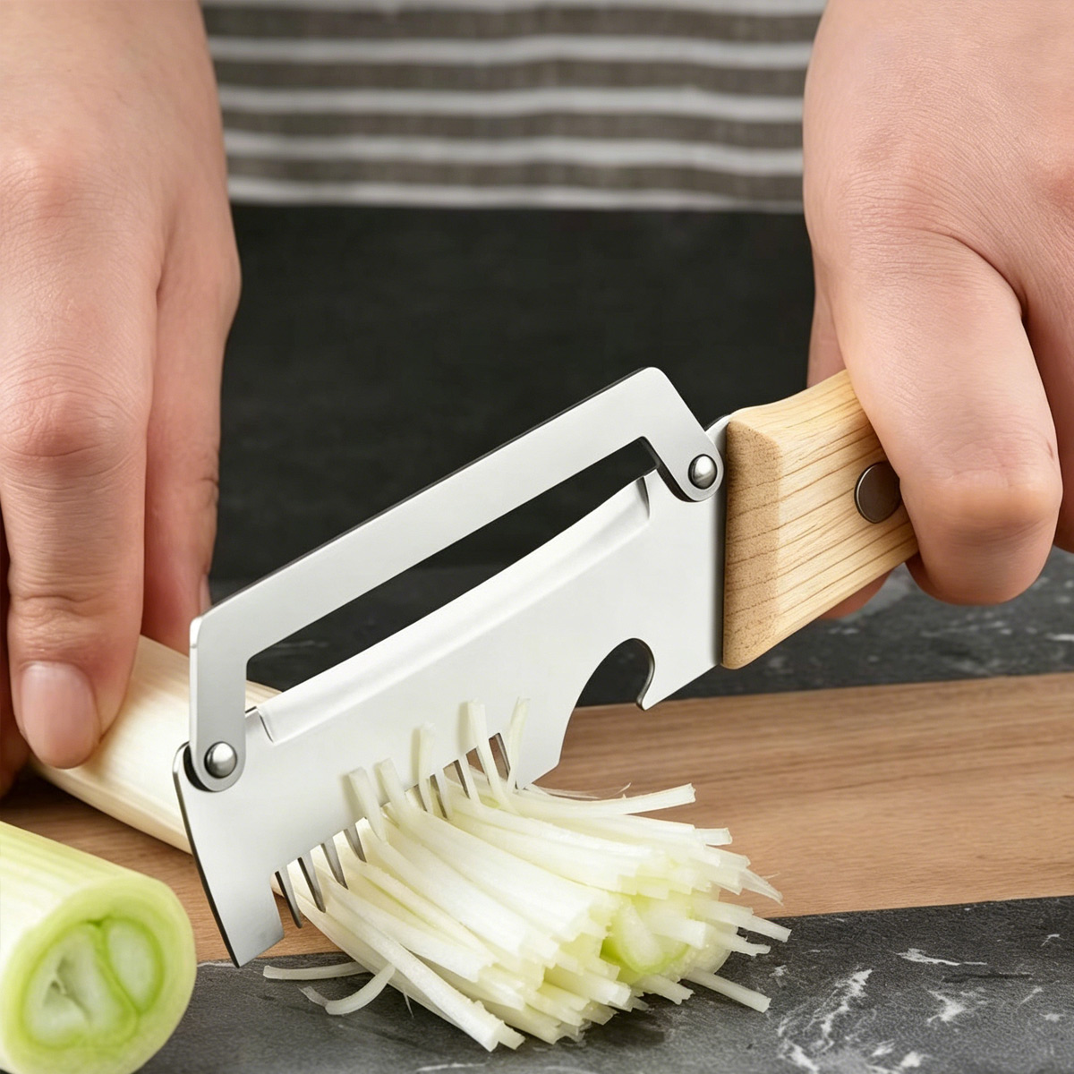 6종 우드 핸들 스테인리스 다용도 감자 깎기 채칼 과일 - Apple Corer Slicer 리뷰 및 가격