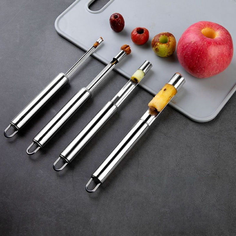 스테인레스 스틸 과일 코어러 사과 씨 제거기 가정용 야 - Apple Corer Slicer 리뷰 및 가격