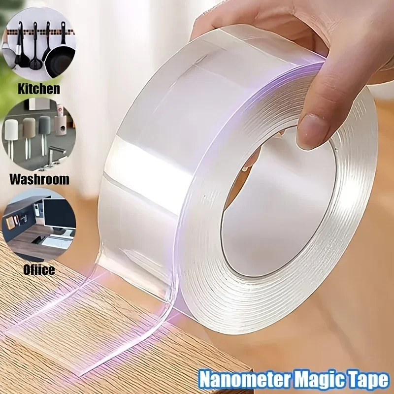 이중 접촉 나노 테이프, 강력한 초강력 양면 접착제,  - Kitchen Gadgets Electronic 리뷰 및 가격