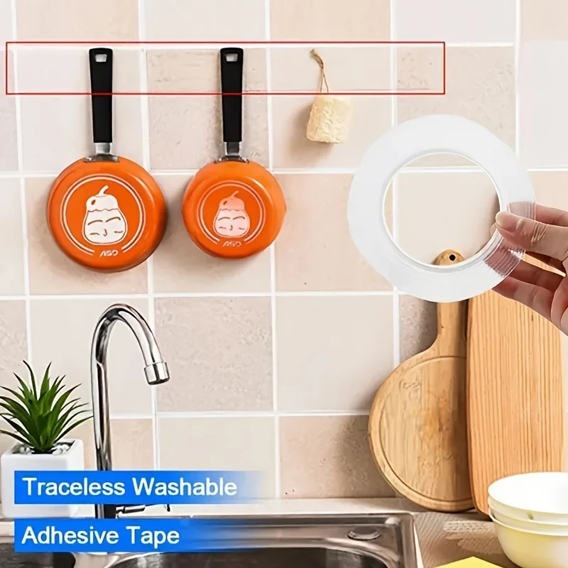 이중 접촉 나노 테이프, 강력한 초강력 양면 접착제,  - Kitchen Gadgets Electronic 리뷰 및 가격