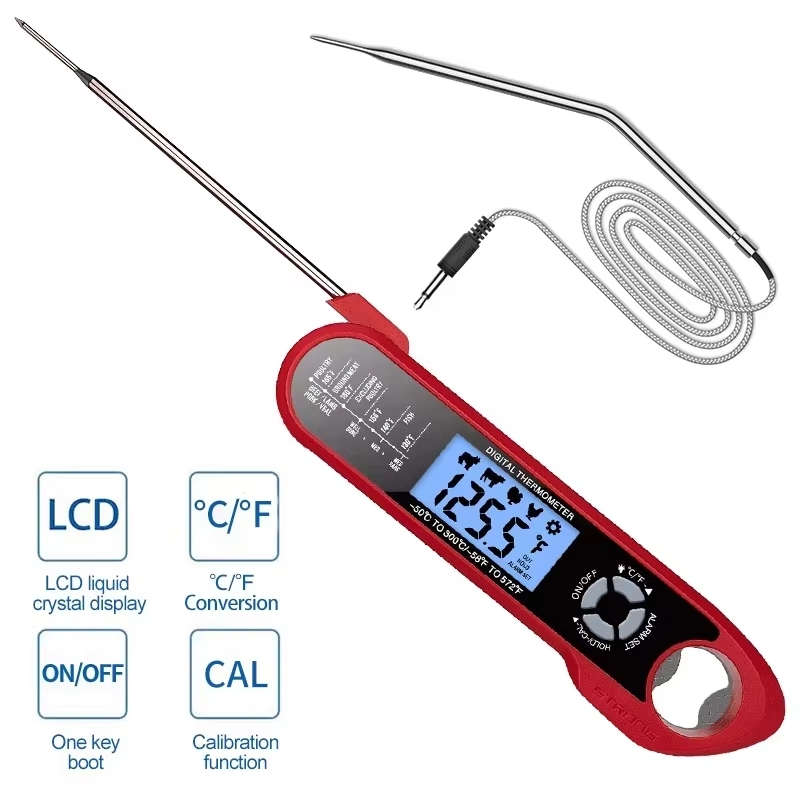 고기 온도계 고기 음식 우유용 듀얼 프로브 디지털 주방 - Kitchen Gadgets For Arthritic Hands 리뷰 및 가격