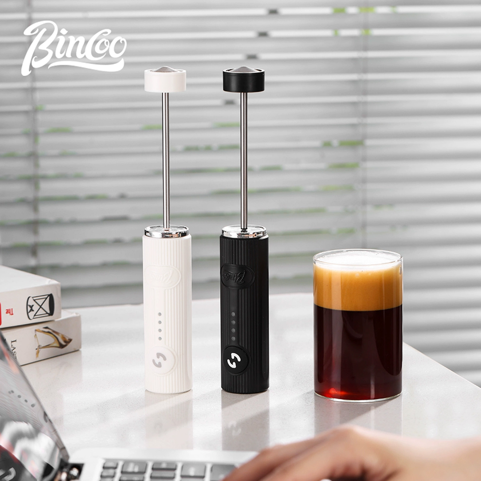 BINCOO 전기 커피 거품기 USB 충전식 2 속도  - Kitchen Gadgets And Appliances 리뷰 및 가격