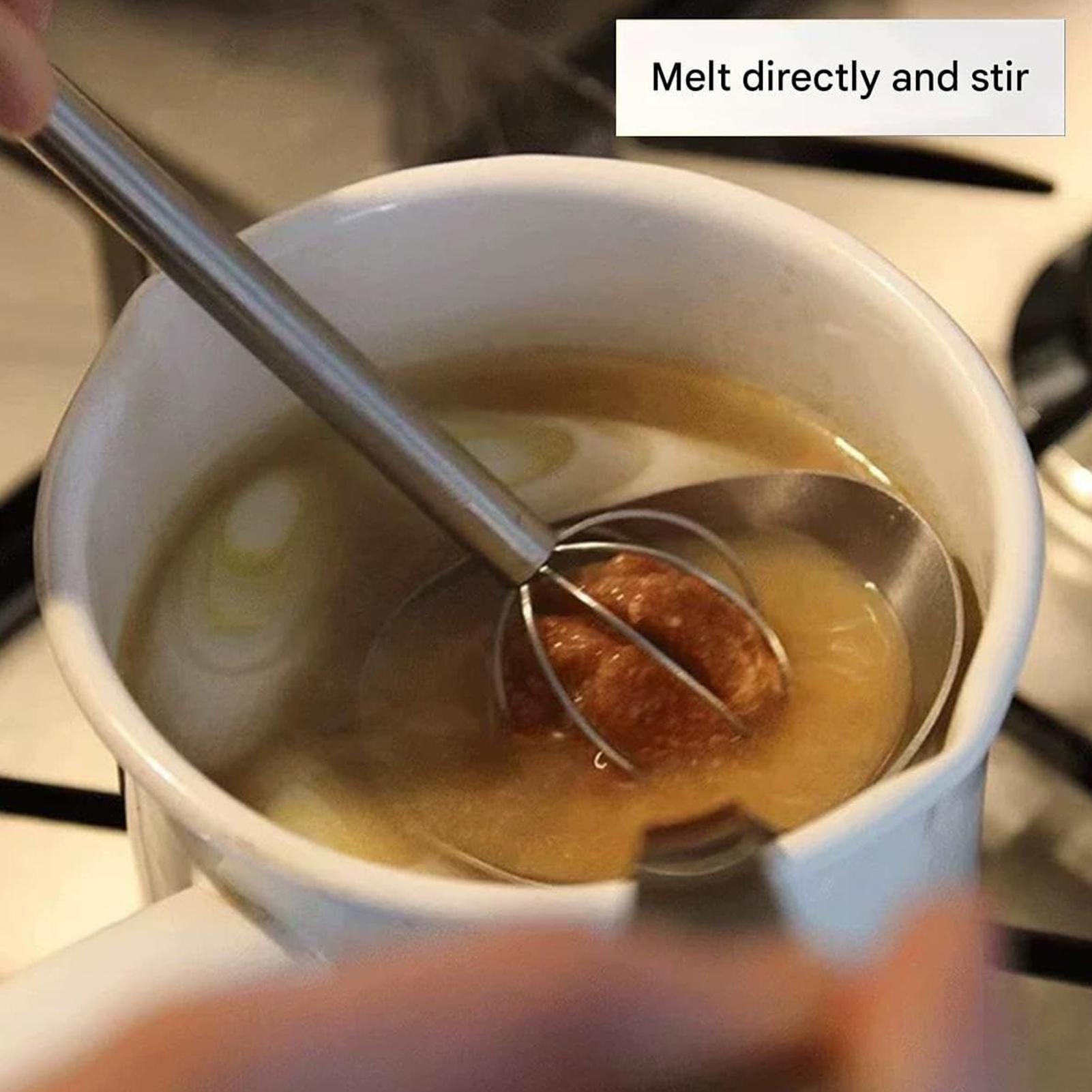 미소 저어주는 막대기 304 스테인리스 스틸 이중 헤드 - Kitchen Gadgets And Appliances 리뷰 및 가격