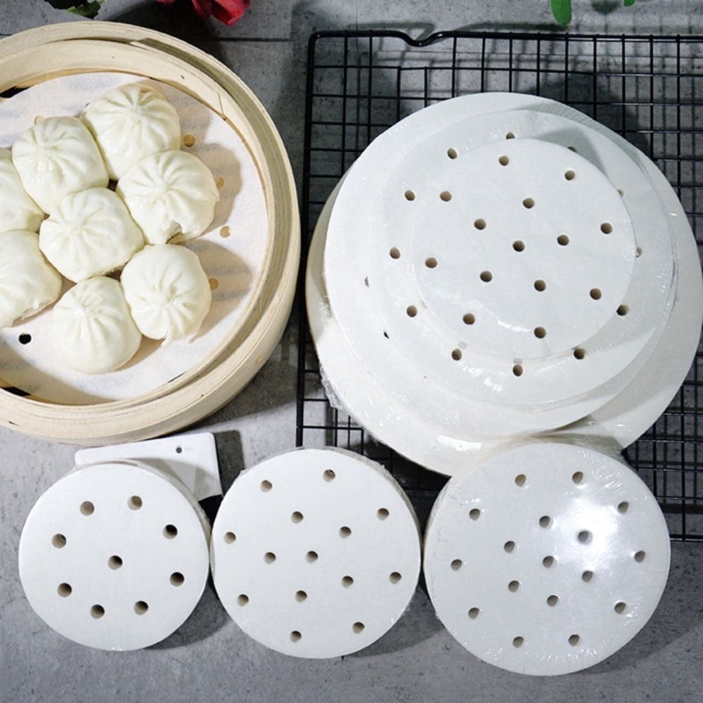 100Pcs 찐 종이 찐빵 과자 비 스틱 종이 딤섬 빵 - Kitchen Gadgets For Arthritic Hands 리뷰 및 가격